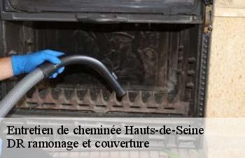 Entretien de cheminée 92 Hauts-de-Seine  DR ramonage et couverture 