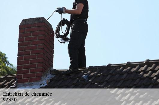 Entretien de cheminée  92320