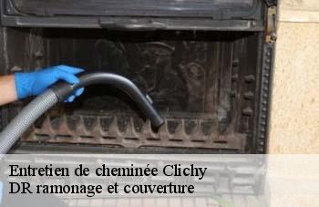 Entretien de cheminée  clichy-92110 DR ramonage et couverture 