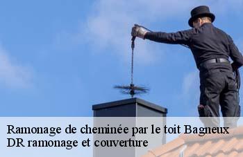 Ramonage de cheminée par le toit bagneux-92220 DR ramonage et couverture