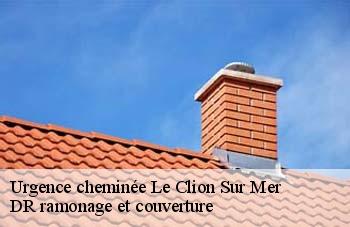 Urgence cheminée le-clion-sur-mer-44210 DR ramonage et couverture