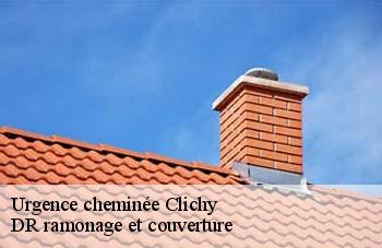 Urgence cheminée  clichy-92110 DR ramonage et couverture 