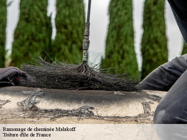 Ramonage de cheminée malakoff-92240 Toiture d'ile de France