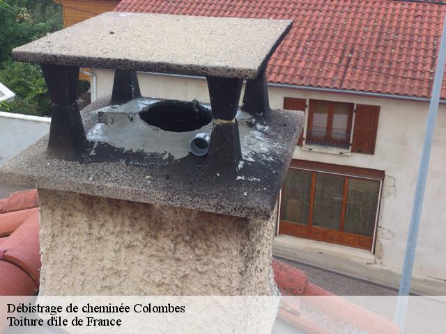 Débistrage de cheminée  colombes-92700 Toiture d'ile de France